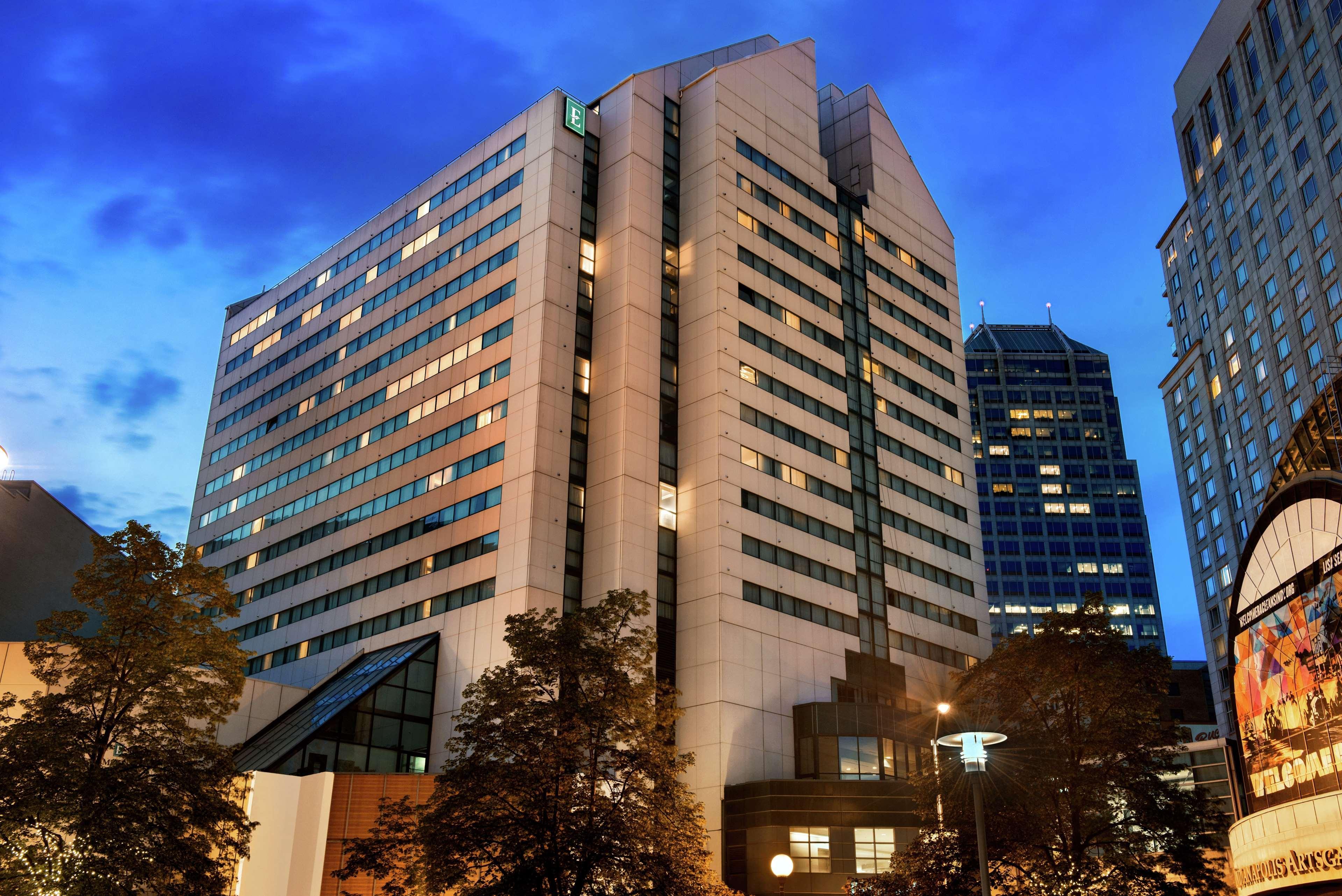 Embassy Suites By Hilton Indianapolis Downtown Exterior foto